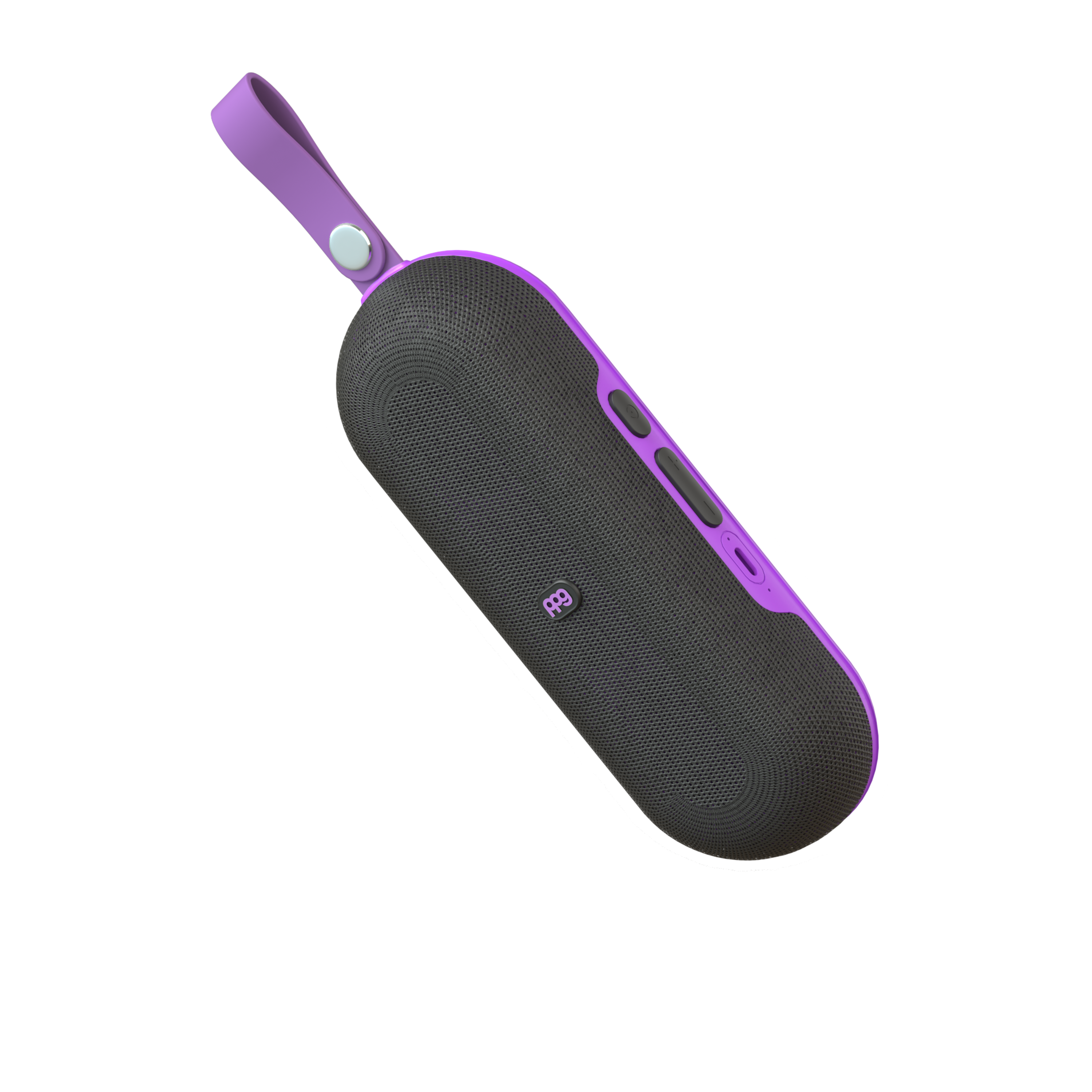 PPG A2 SLIM GPS Golf Speaker Powered by Golf Logix - Purple