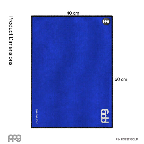 Magnetic Golf Towel Blue